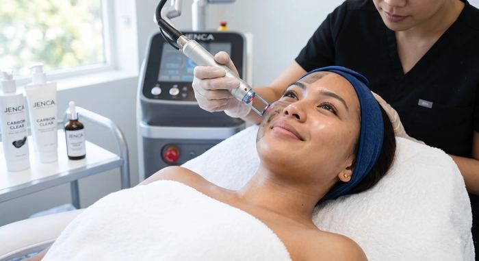 JENCA Carbon Clear facial